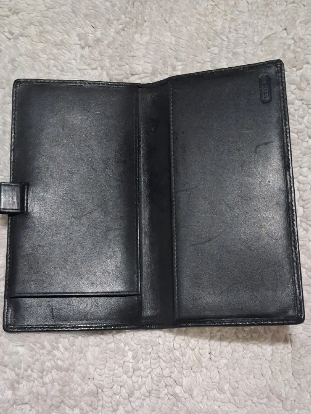 Coach Checkbook Cover
